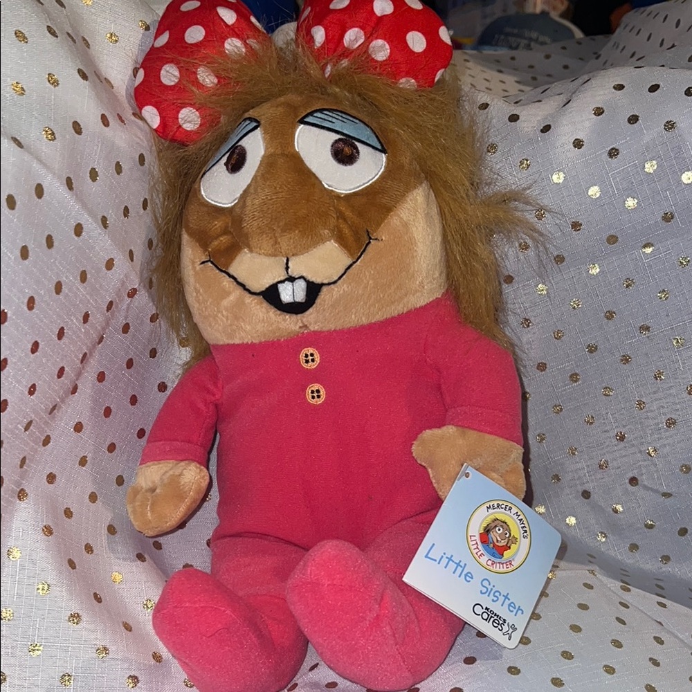 Plush Toy with Red Outfit